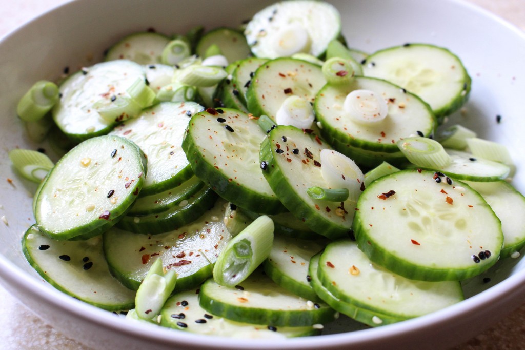 Sesame Cucumber Salad | Yes to Yolks