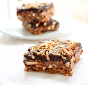 Nutella-pretzel Cereal Treats - Yes To Yolks