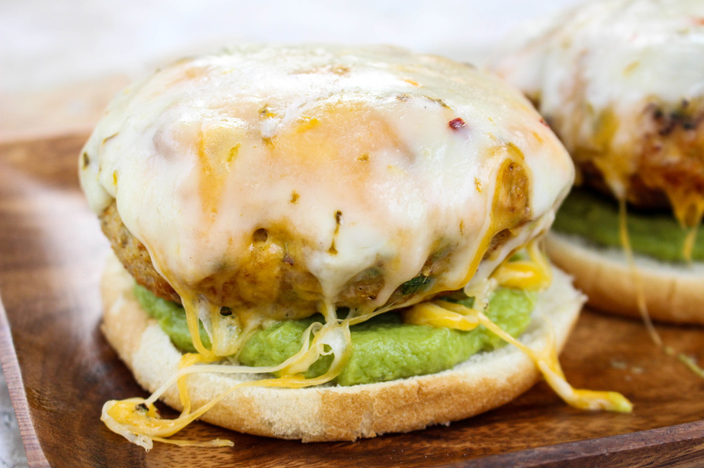Mexican Turkey Burgers with Guacamole & Spicy Chipotle Slaw | Yes to Yolks