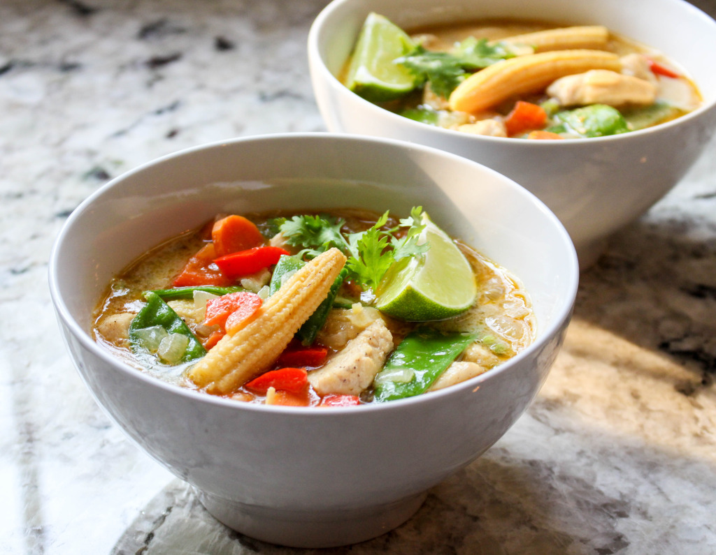 Yellow Thai Curry with Chicken & Veggies | Yes to Yolks