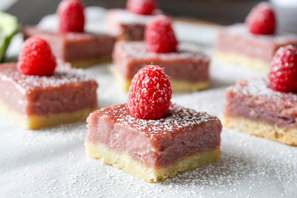 Raspberry Lime Bars | Yes to Yolks