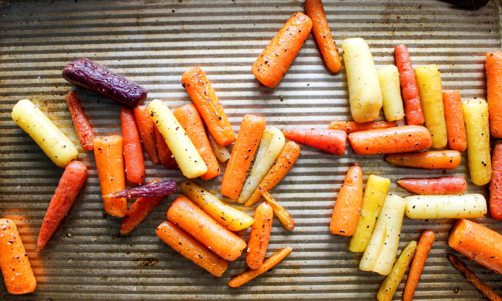 Halibut with Lemon Aioli & Roasted Rainbow Carrots