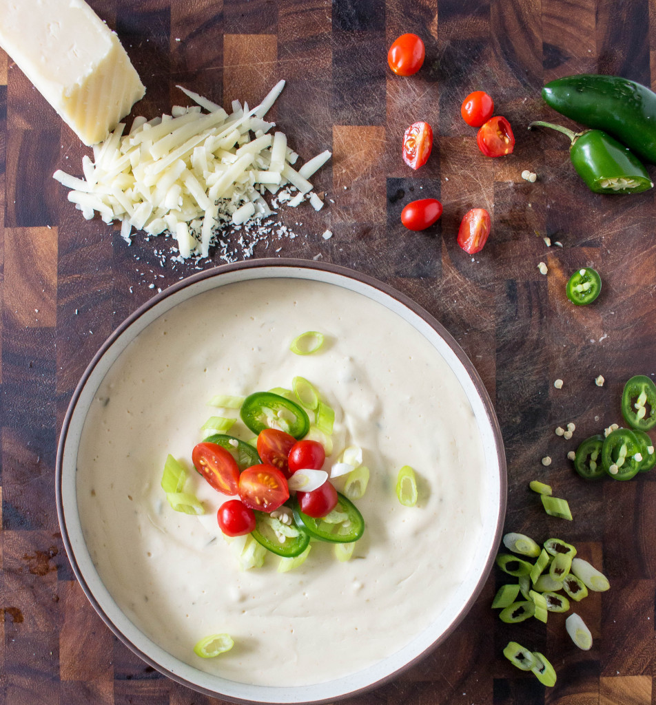 Lightened-Up Beer-Cheese Dip with Ranch & Jalapeños