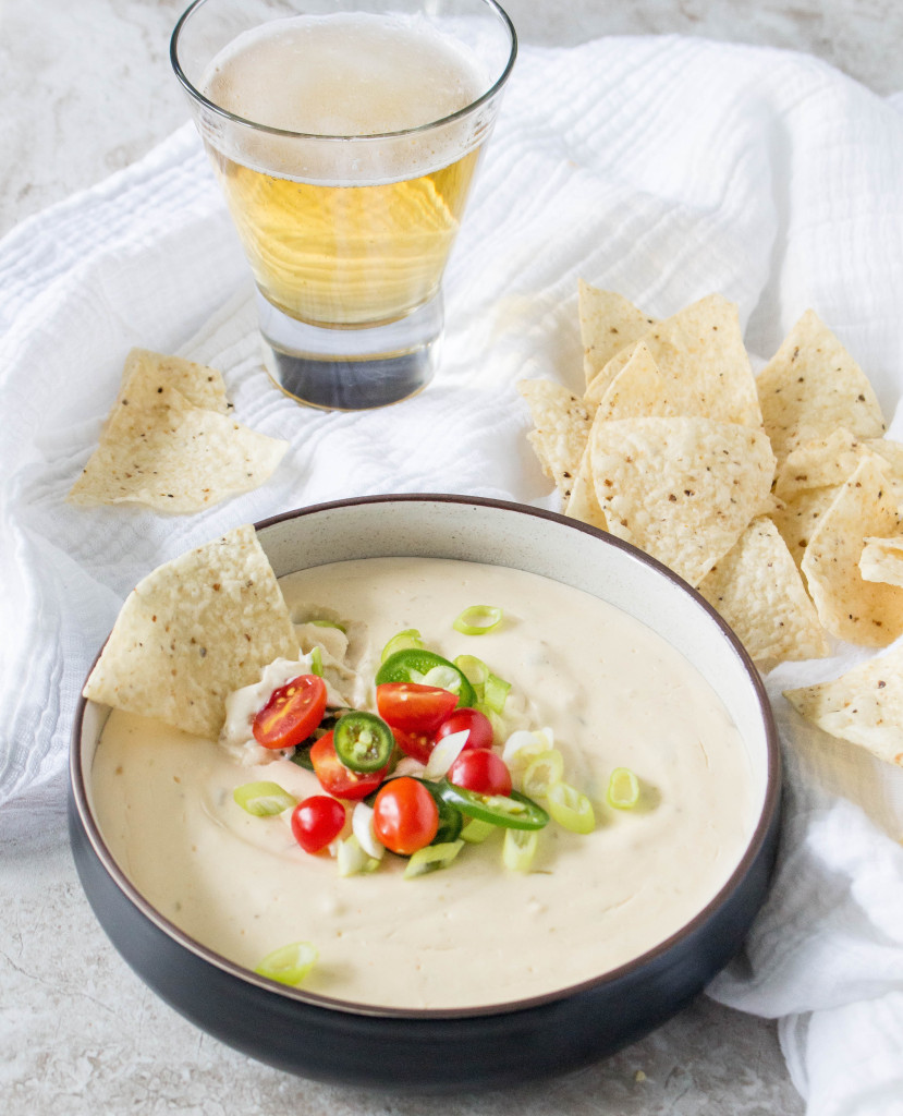 Lightened-Up Beer-Cheese Dip with Ranch & Jalapeños