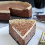 Irish Carbomb Chocolate Cheesecake | yestoyolks.com