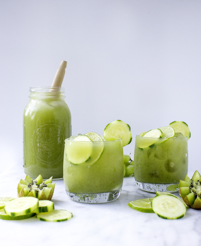 Cucumber-Mint Fruit Cooler