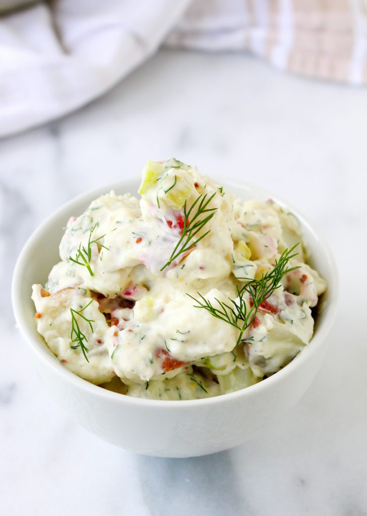Potato Salad with Dill & Mustard Dressing