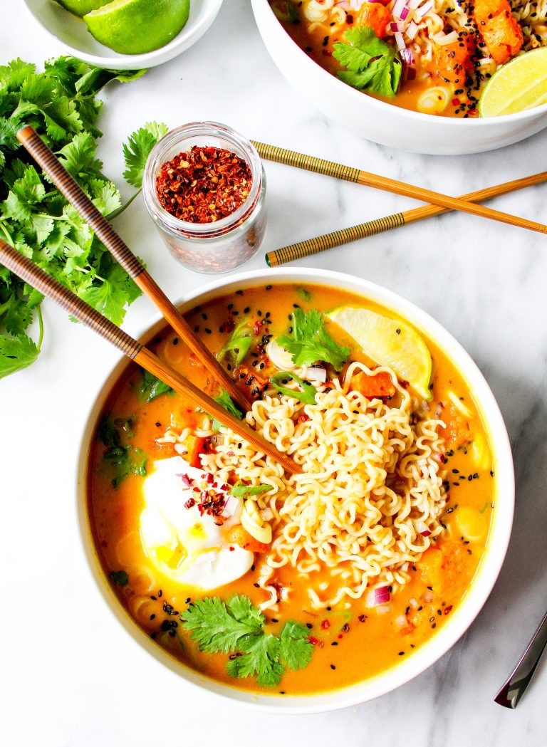 Pho-Spiced Pumpkin Ramen (+ a giveaway!!!)