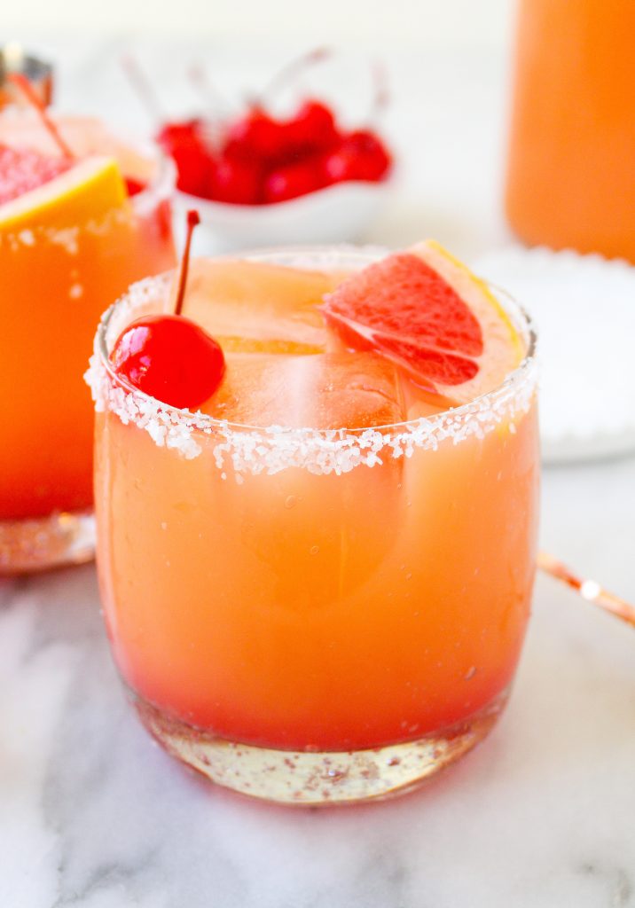 Gingery Grapefruit Salty Dogs