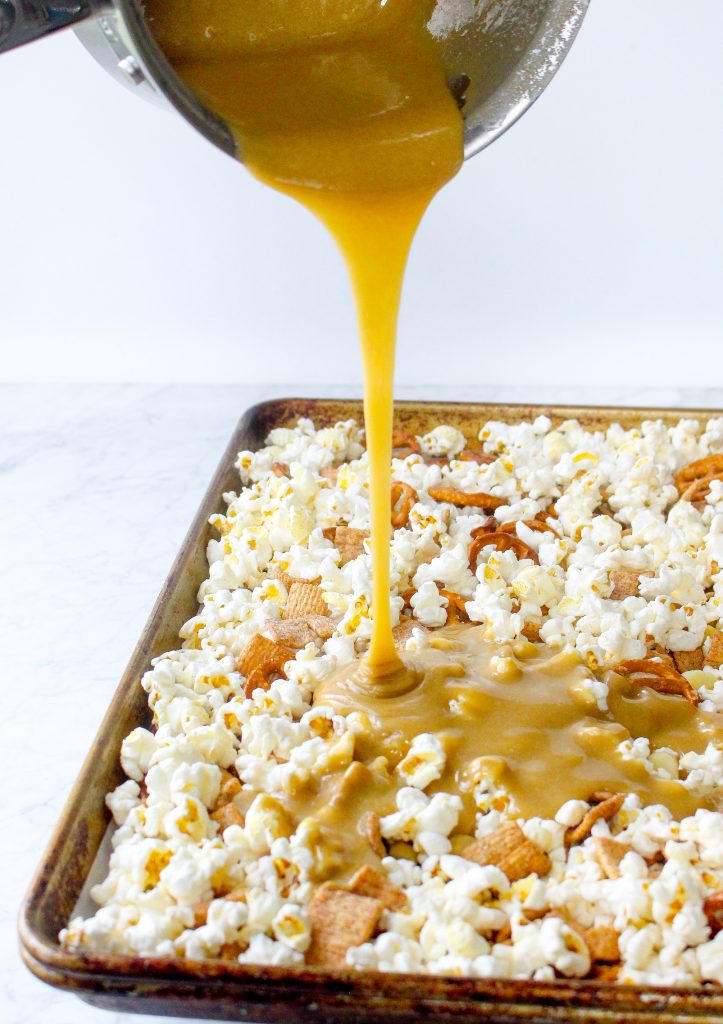 Marshmallow Popcorn Snack Mix