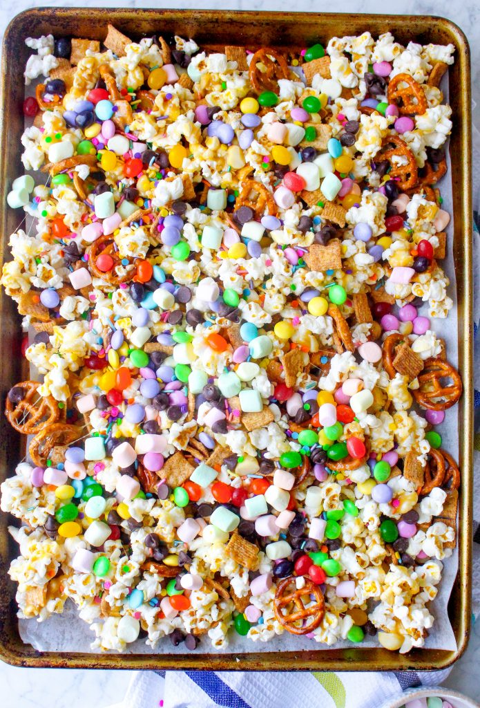 Marshmallow Popcorn Snack Mix