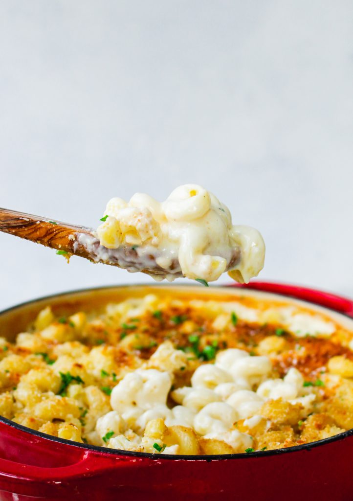 Four-Cheese Truffle Mac-and-Cheese