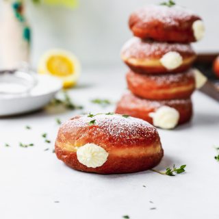 Lemon Thyme Donuts