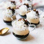 No-Bake Peanut Butter Chocolate Cheesecakes