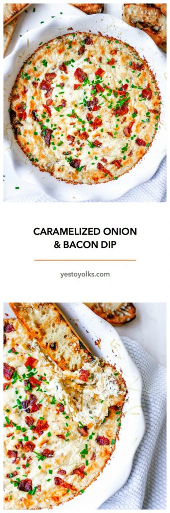 Caramelized Onion & Bacon Dip