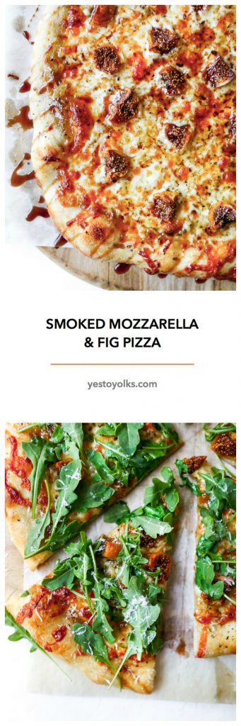 Smoked Mozzarella & Fig Pizza