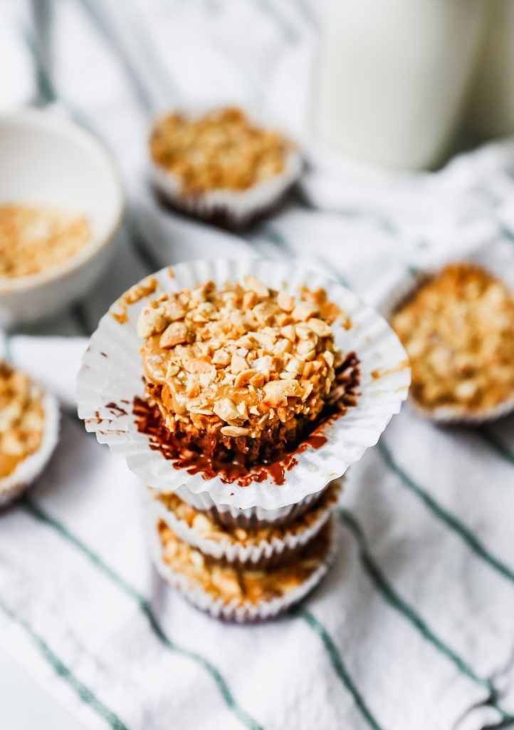 Chocolate Nut Butter Granola Cups