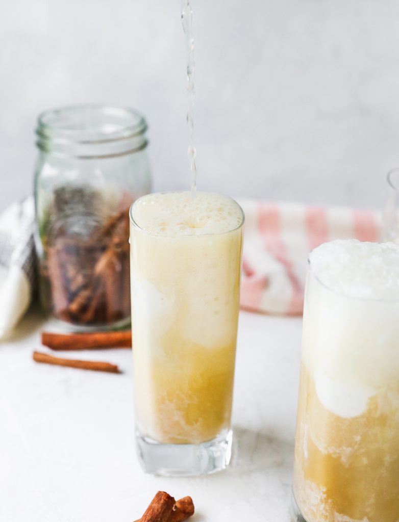 Chai-Spiced Cider Floats