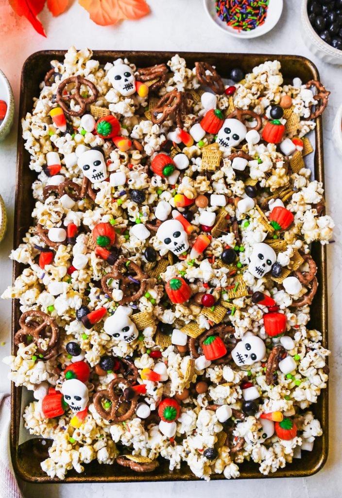 Monster Munch Marshmallow Popcorn Snack Mix