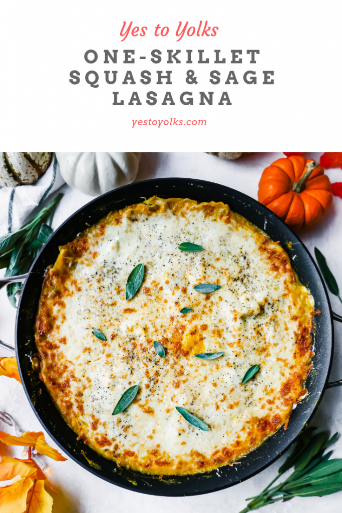 One-Skillet Squash & Sage Lasagna