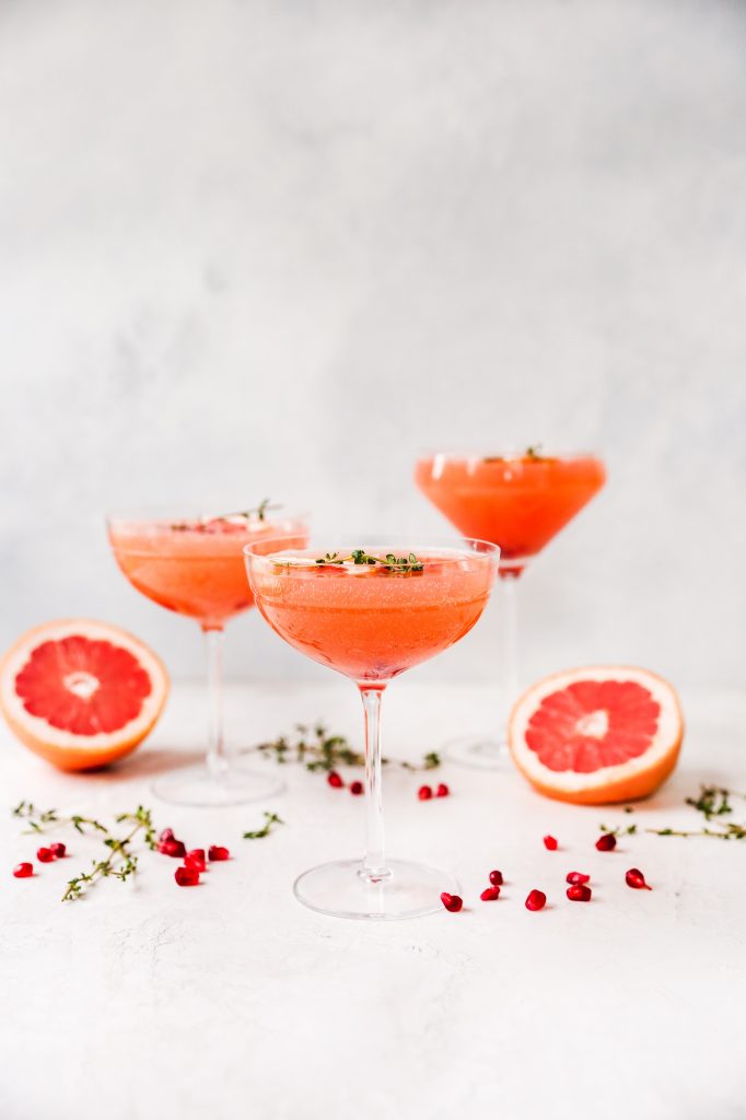 Grapefruit & Thyme Gin Spritzers