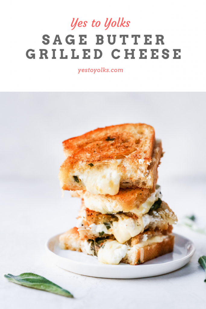 Sage Butter Grilled Cheese