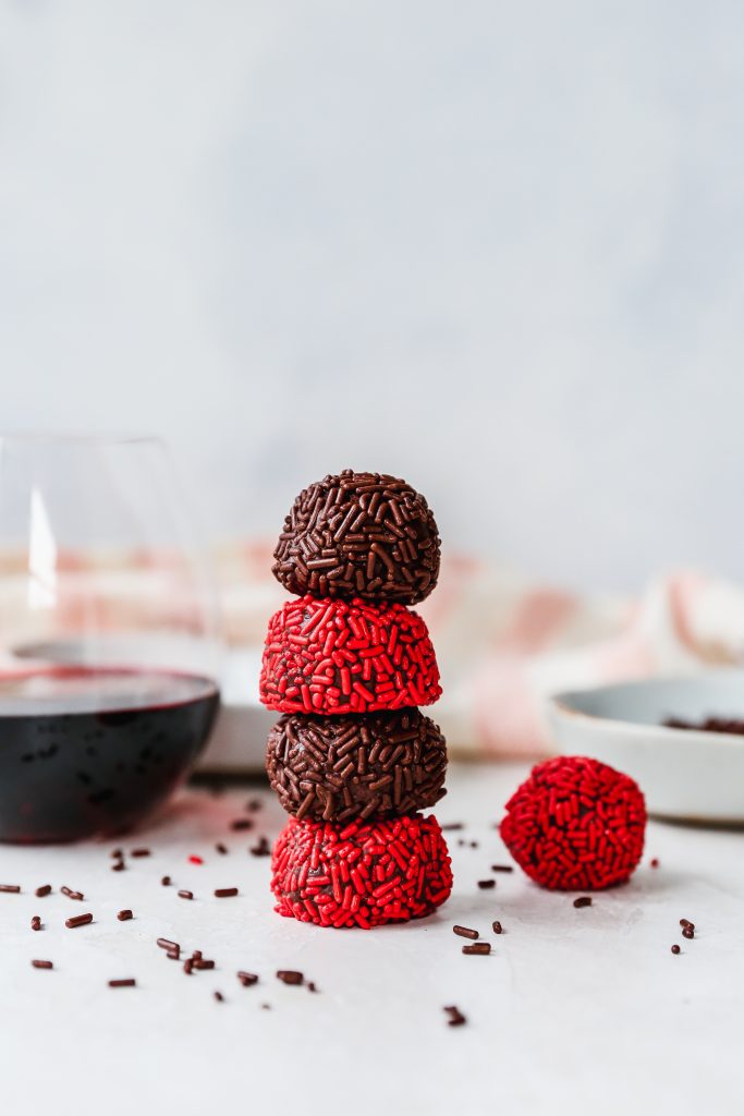 Dark Chocolate & Red Wine Truffles