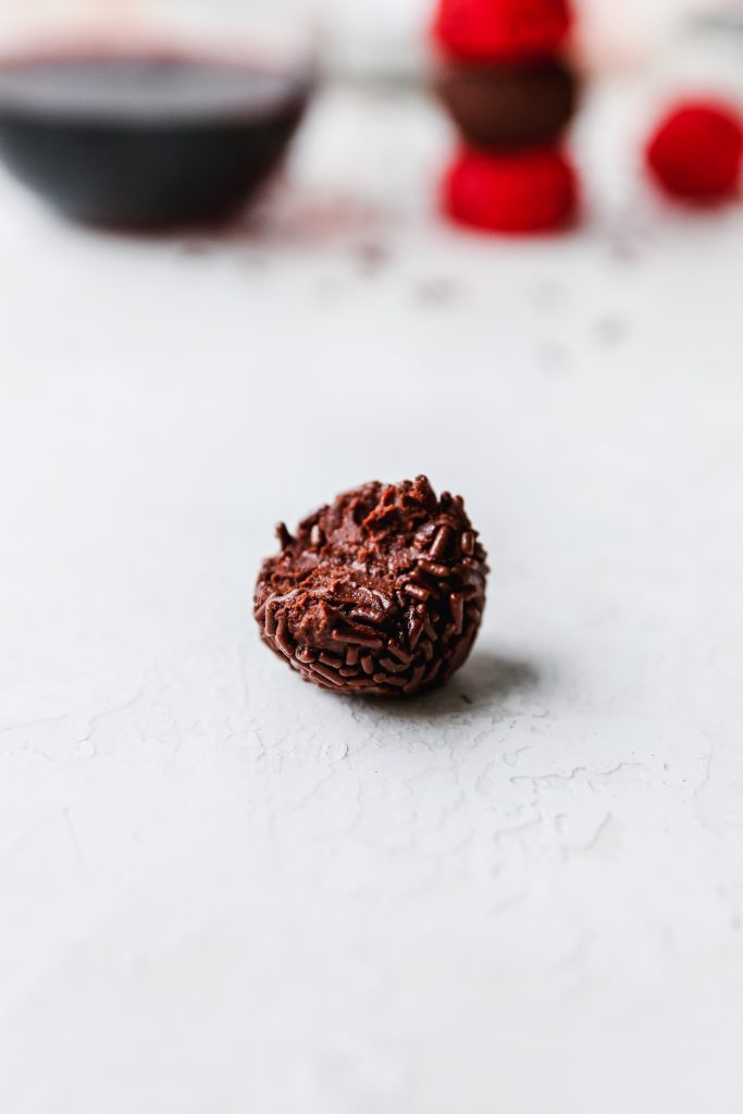 Dark Chocolate & Red Wine Truffles