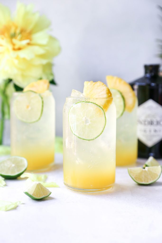 Pineapple Gin & Tonics