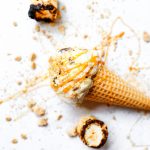 No-Churn Salted Caramel S’mores Ice Cream