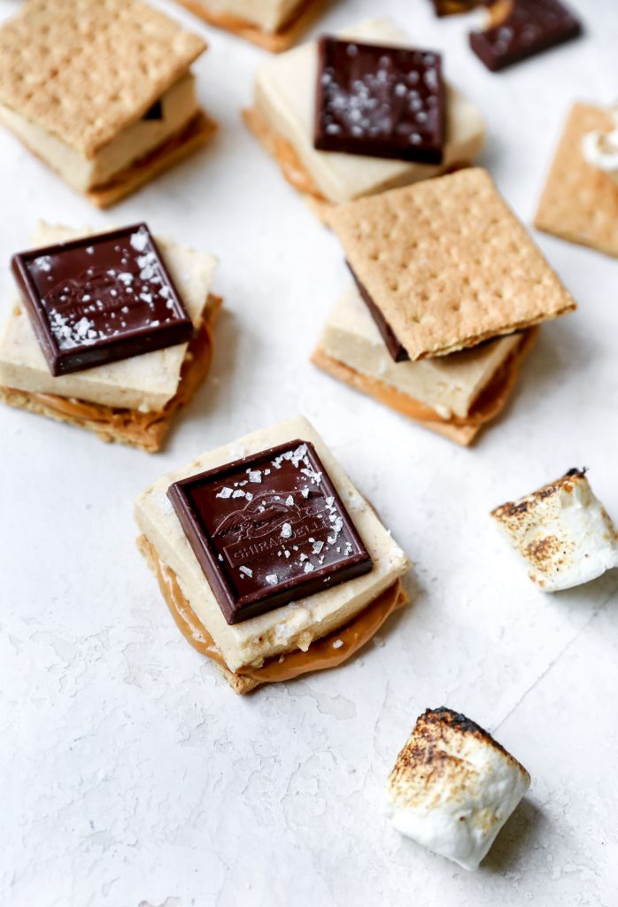 Caramel S’mores with Peanut Butter Marshmallows