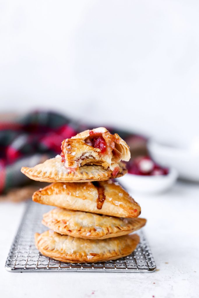 Savory Brie & Cranberry Chutney Hand Pies
