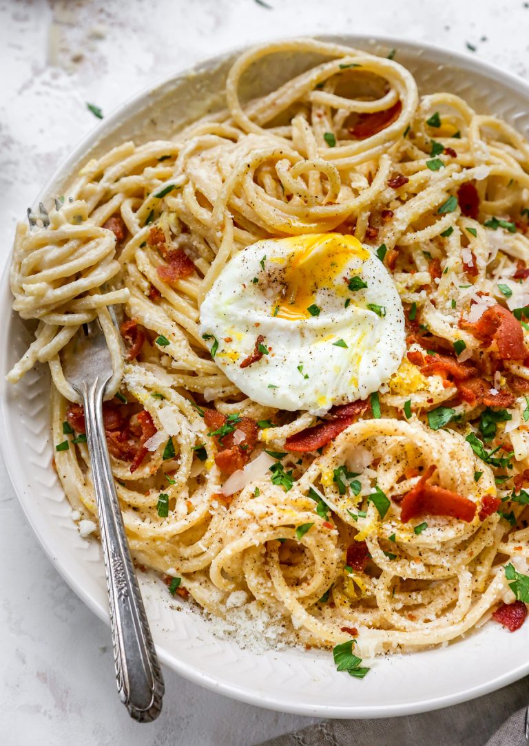 Cacio e Pepe Carbonara - Yes to Yolks