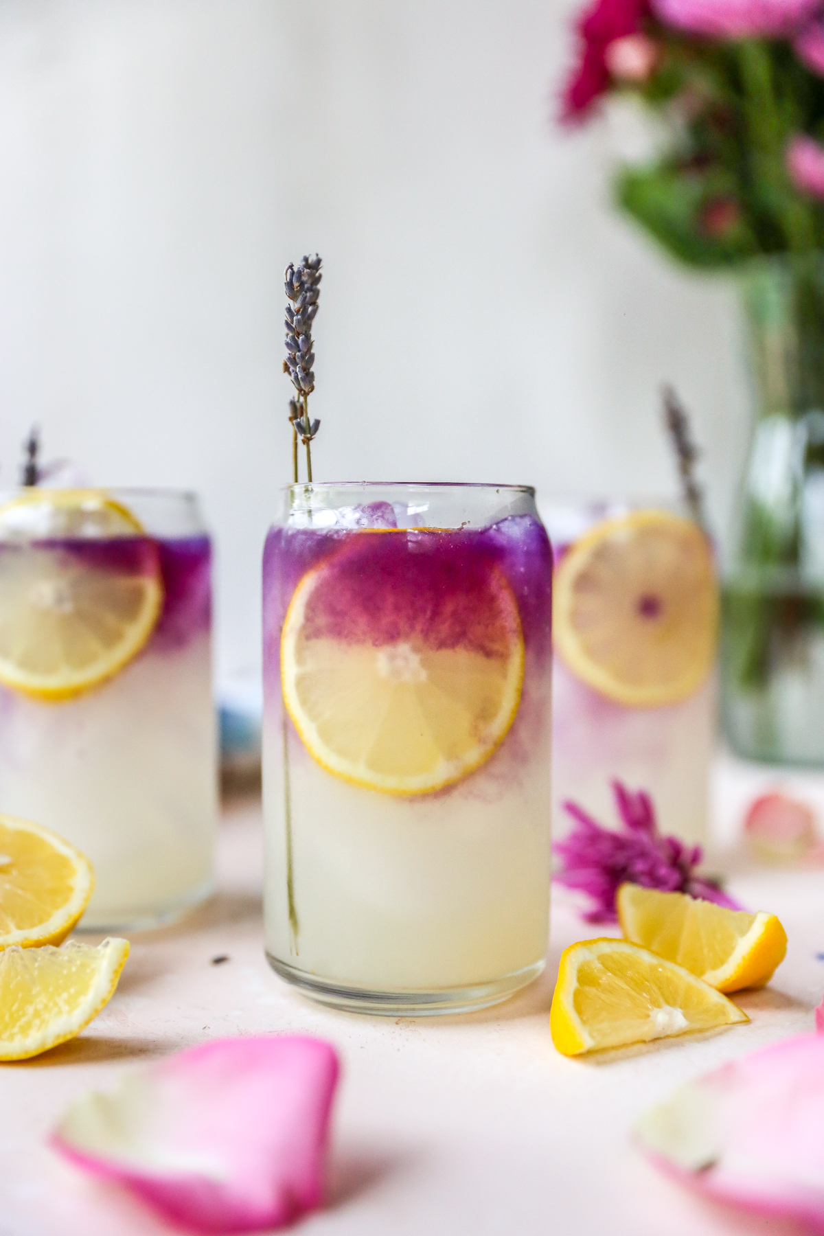 Passion Frosted Gin Fizz, refreshingly sweet and tangy cocktail