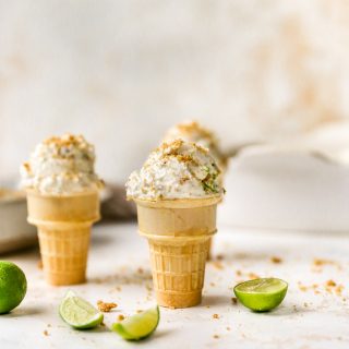 No-Churn Key Lime Pie Ice Cream