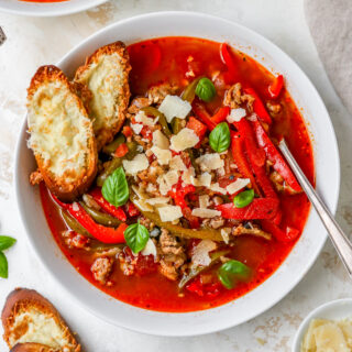 Sausage & Peppers Soup