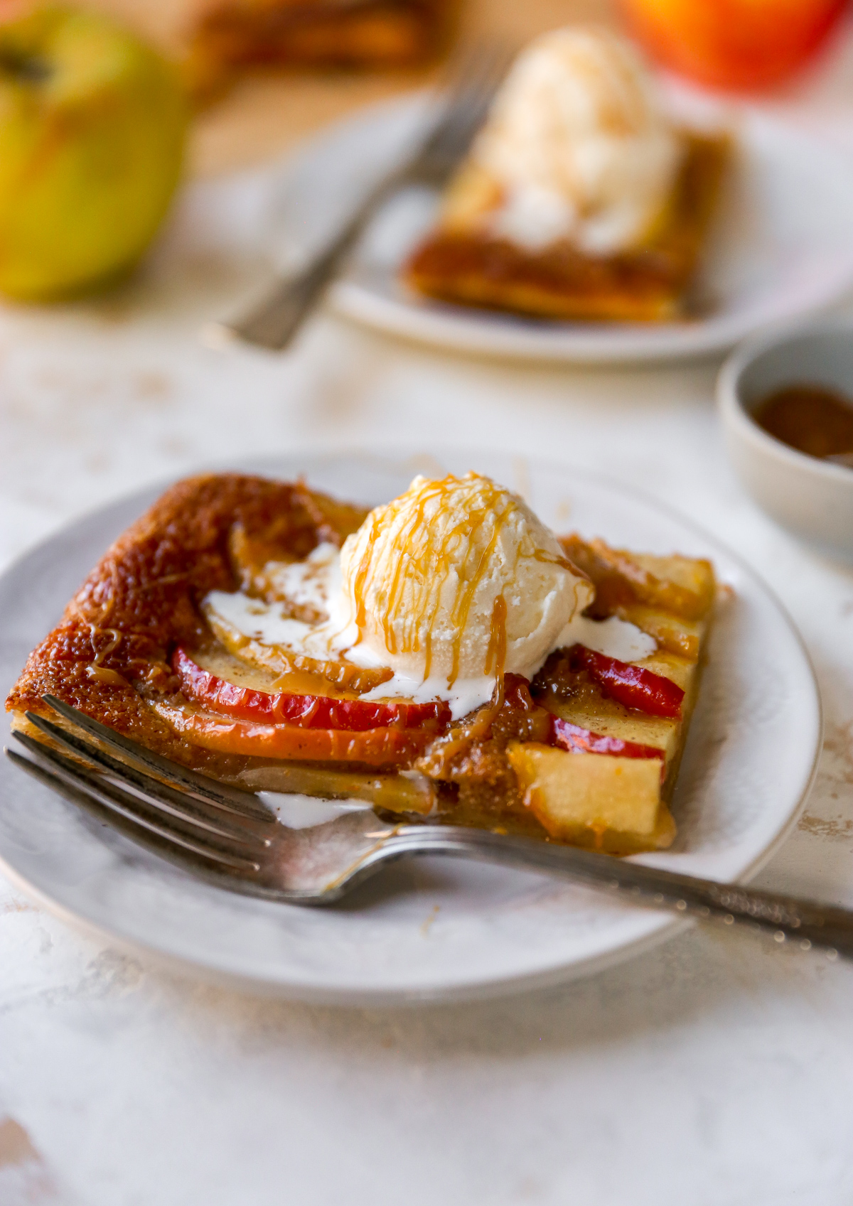 Brown Butter Apple Tart - Yes to Yolks