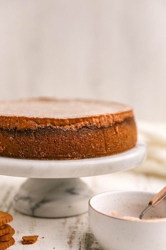 Snickerdoodle Biscoff Cheesecake - Yes to Yolks