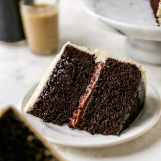 Chocolate Stout Cake with Whiskey Fudge & Bailey’s Buttercream