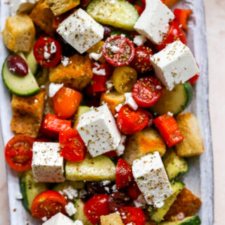 Greek Salad Panzanella