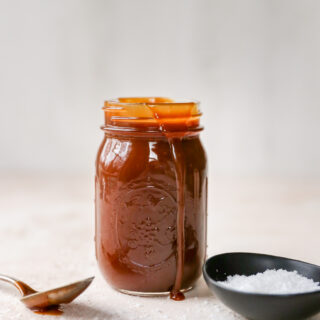 Perfect Salted Caramel Sauce (no thermometer needed!)