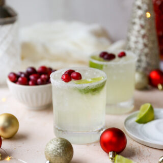White Cranberry Margaritas