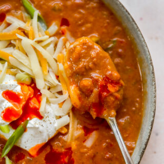 Creamy Pinto Bean Taco Soup